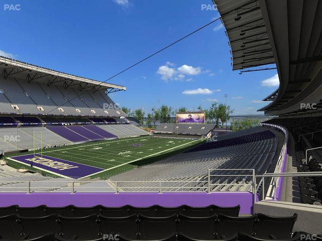 Husky Stadium - Section Club Husky 213 Seat View