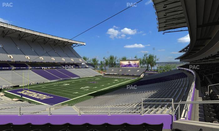 Husky Stadium - Section Club Husky 213 Seat View