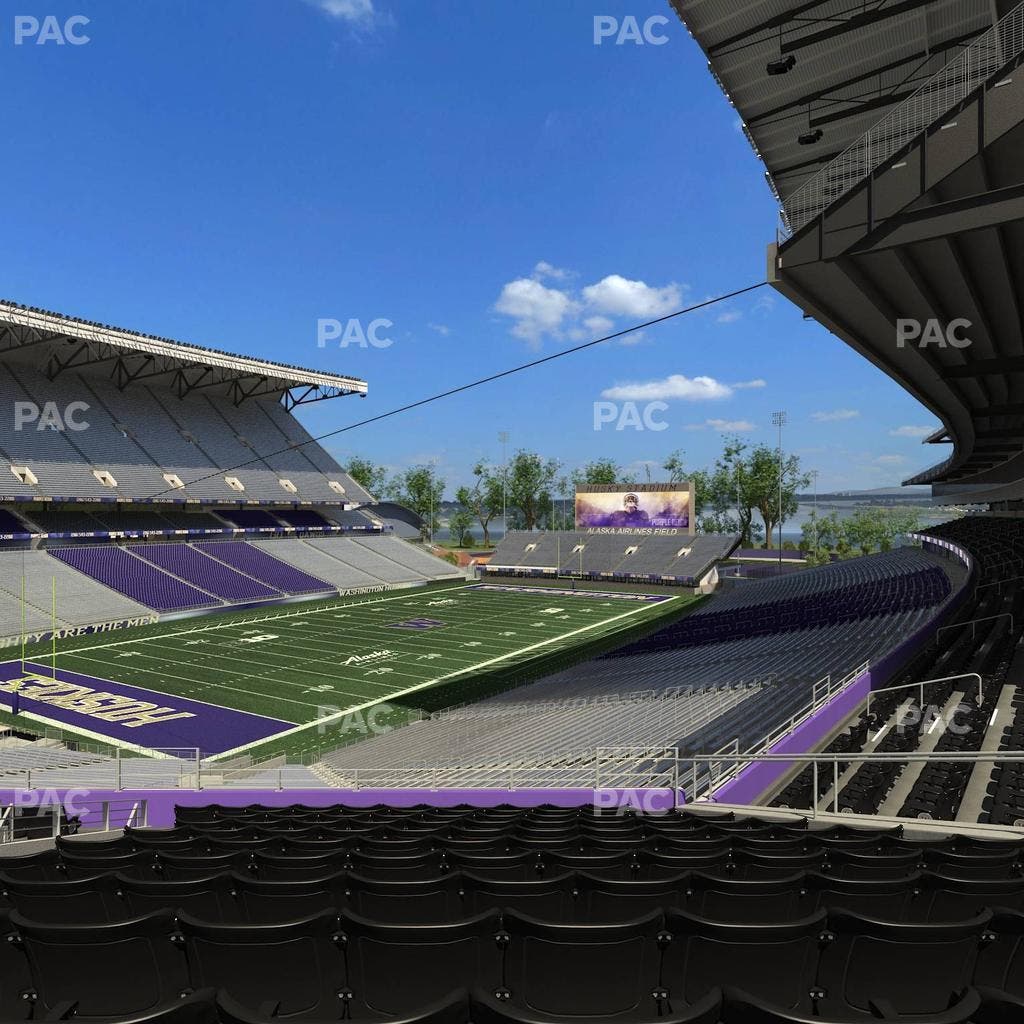 Husky Stadium - Section Club Husky 213 Seat View