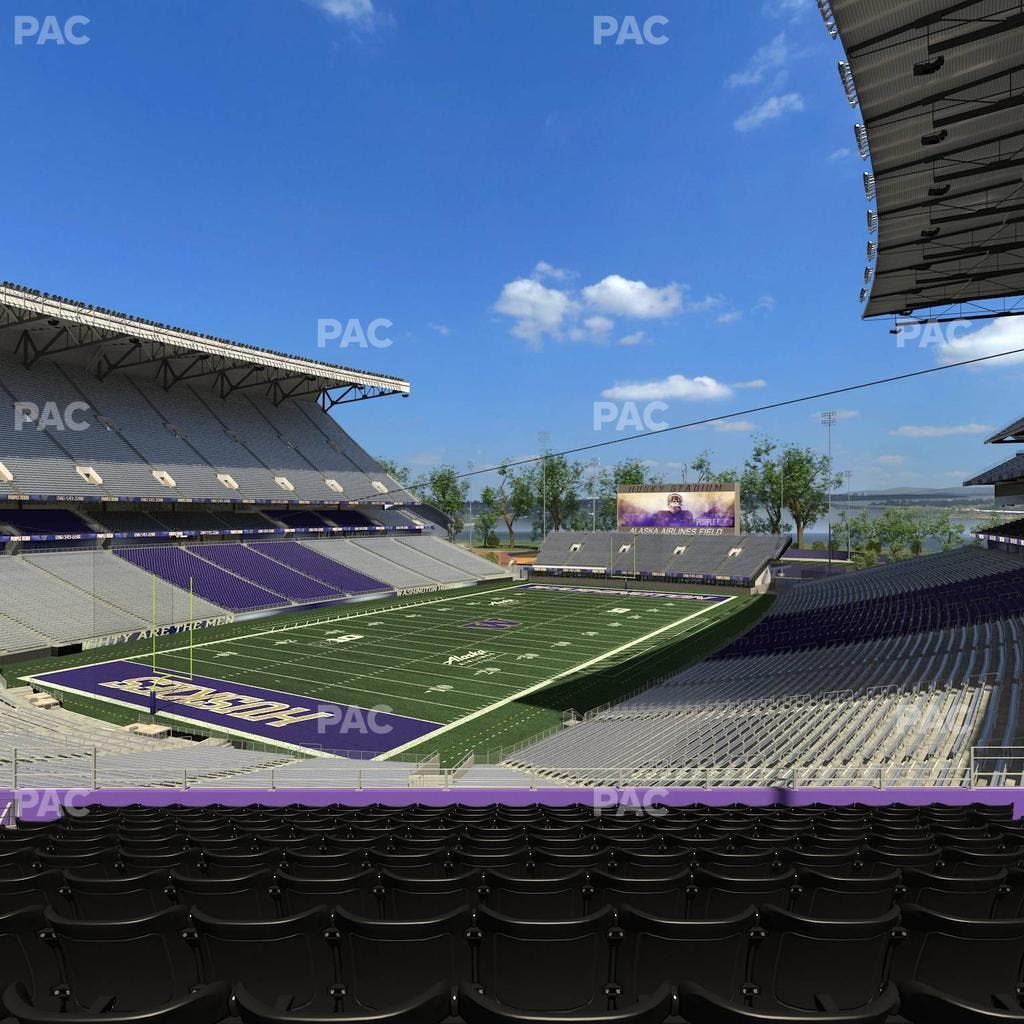 Husky Stadium - Section Club Husky 214 Seat View