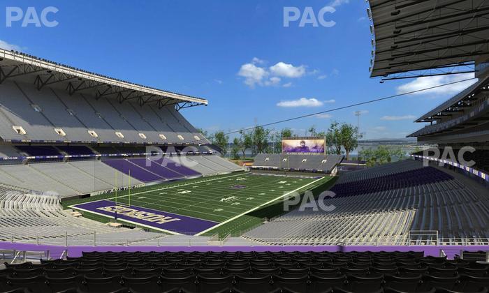 Husky Stadium - Section Club Husky 214 Seat View