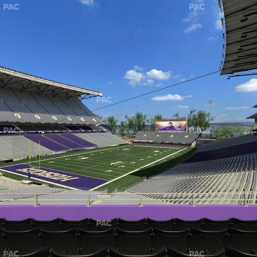 Husky Stadium - Section Club Husky 214 Seat View