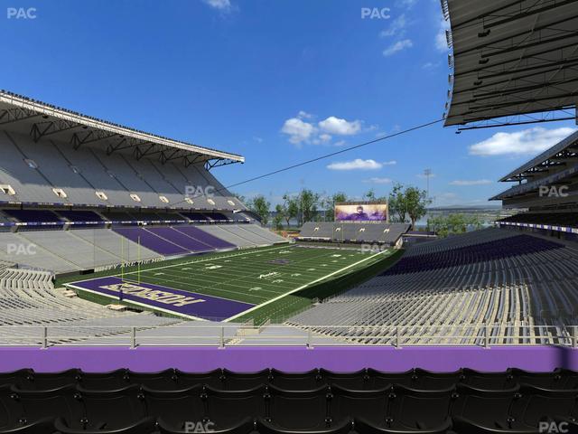 Husky Stadium - Section Club Husky 214 Seat View