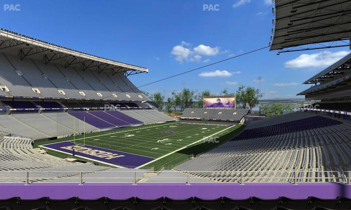 Husky Stadium - Section Club Husky 214 Seat View