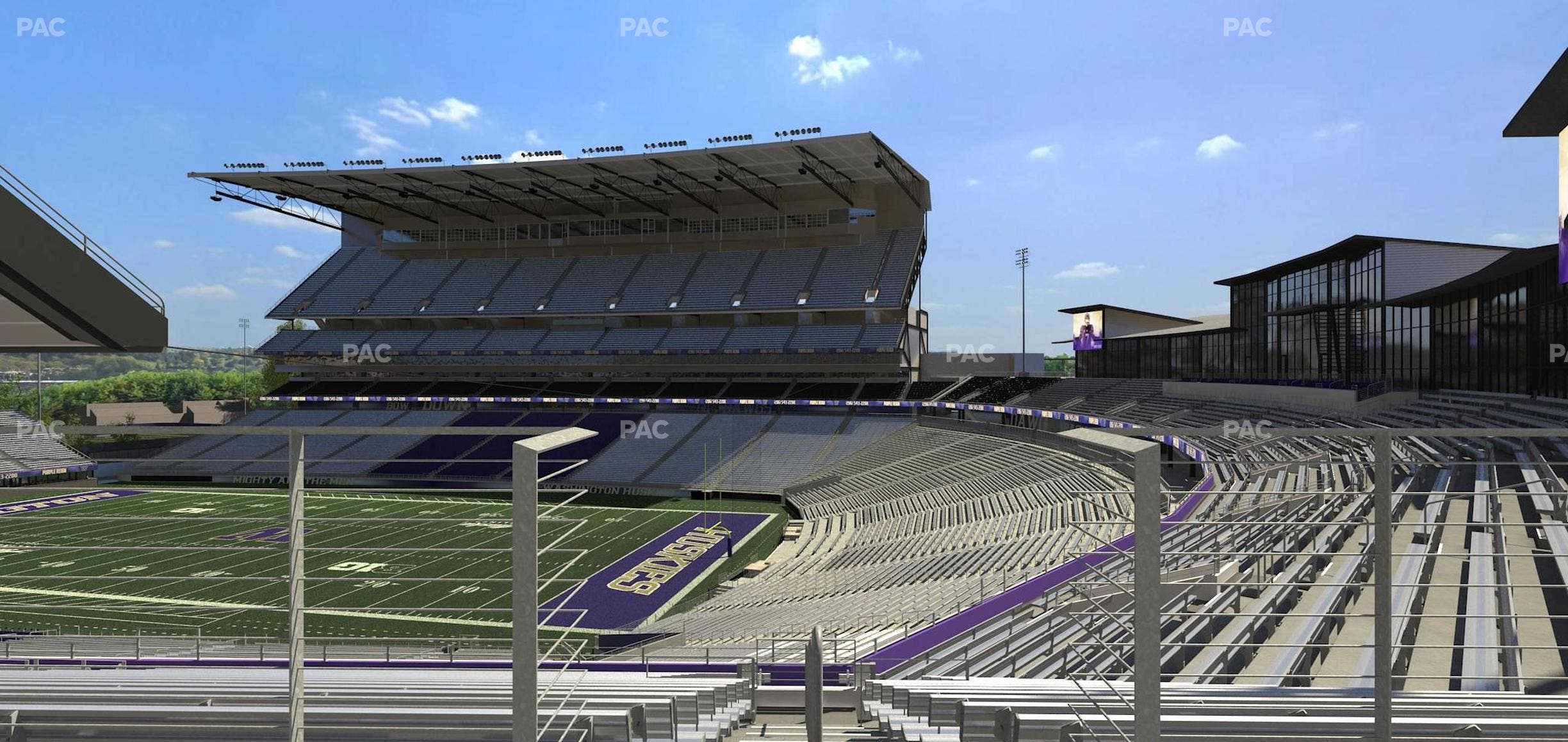 Husky Stadium - Section Patio Suites Seat View
