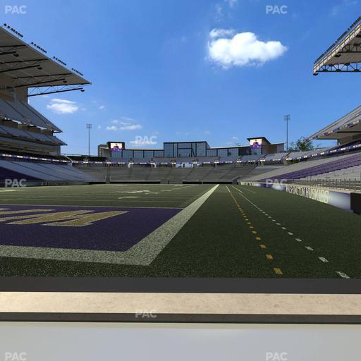 Husky Stadium - Section Touchdown Terrace Seat View