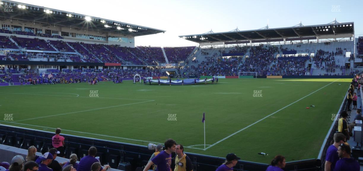 Inter&Co Stadium - Section 1 Seat View