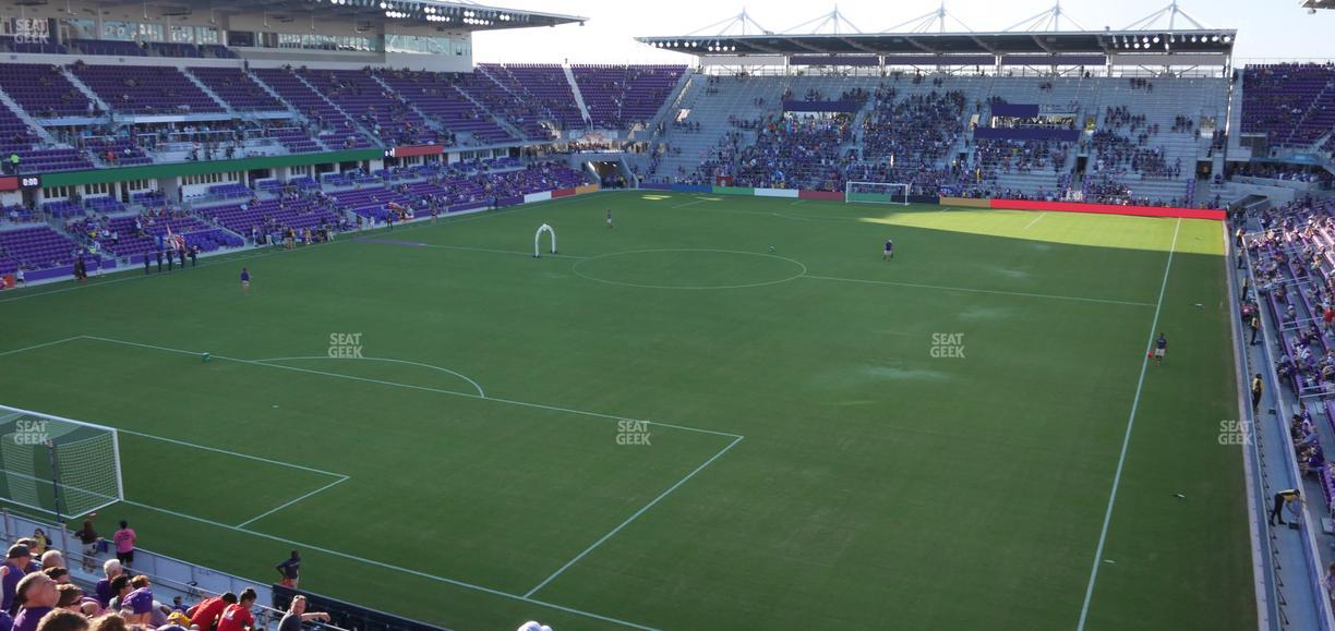 Inter&Co Stadium - Section 101 Seat View