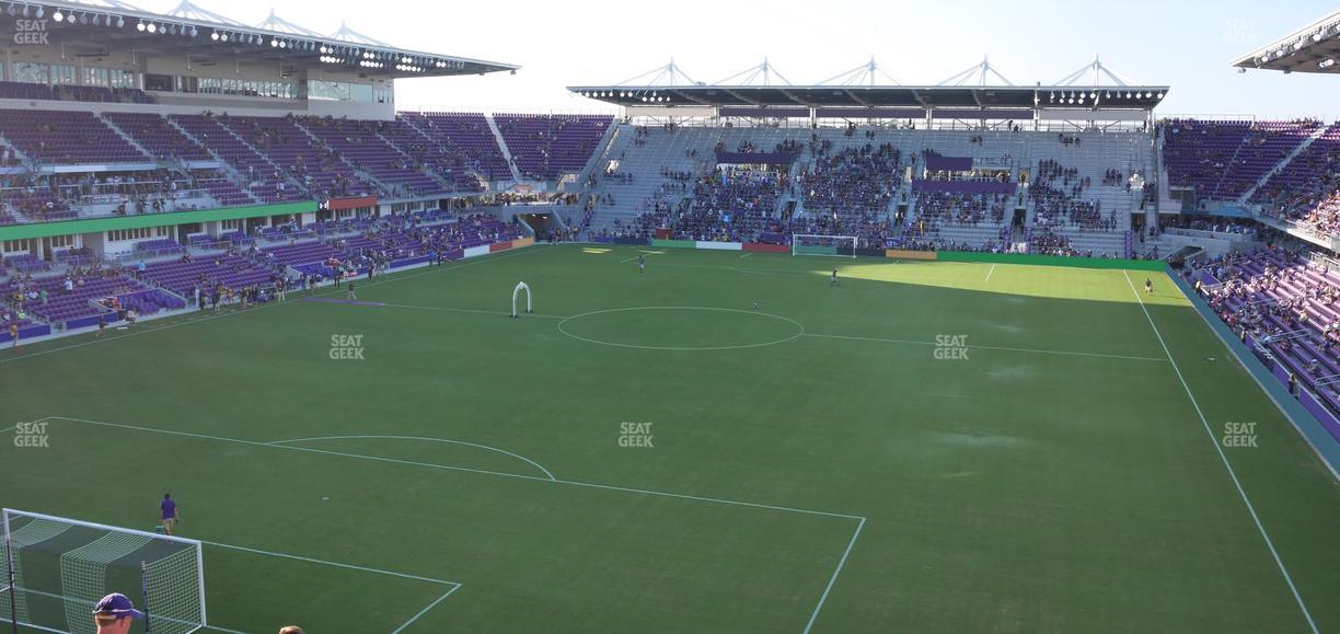 Inter&Co Stadium - Section 102 Seat View