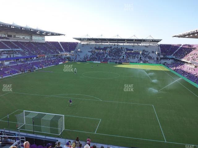 Inter&Co Stadium - Section 103 Seat View