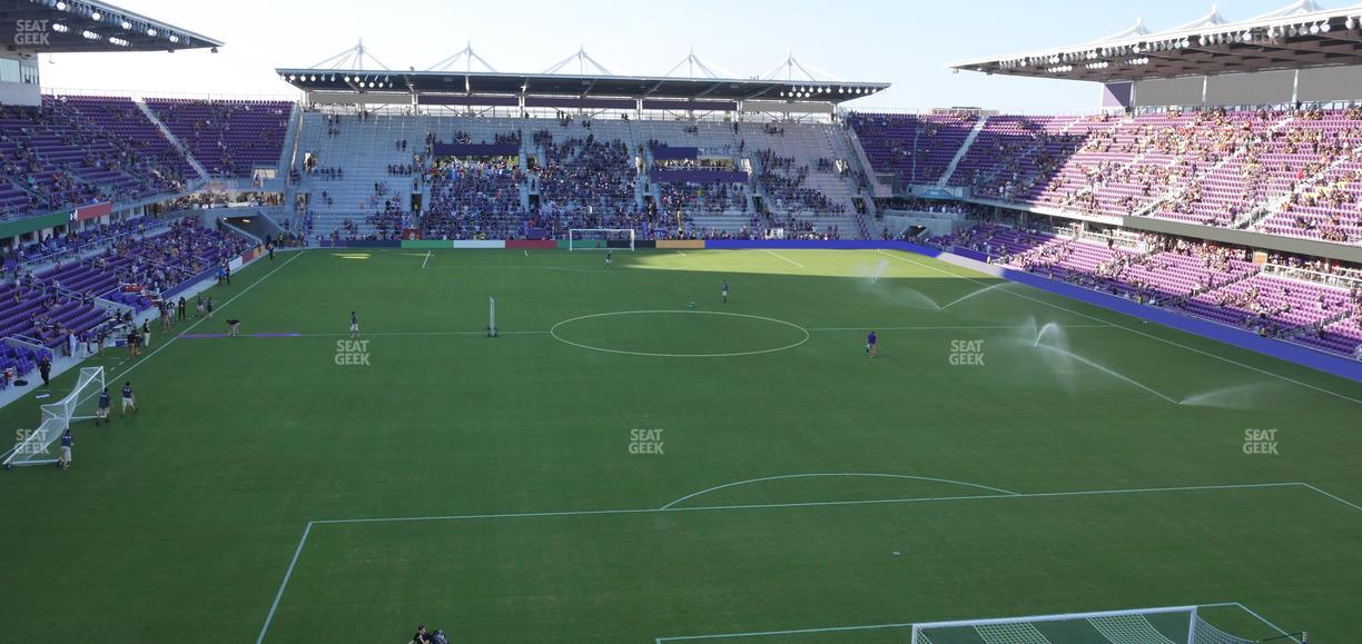 Inter&Co Stadium - Section 105 Seat View