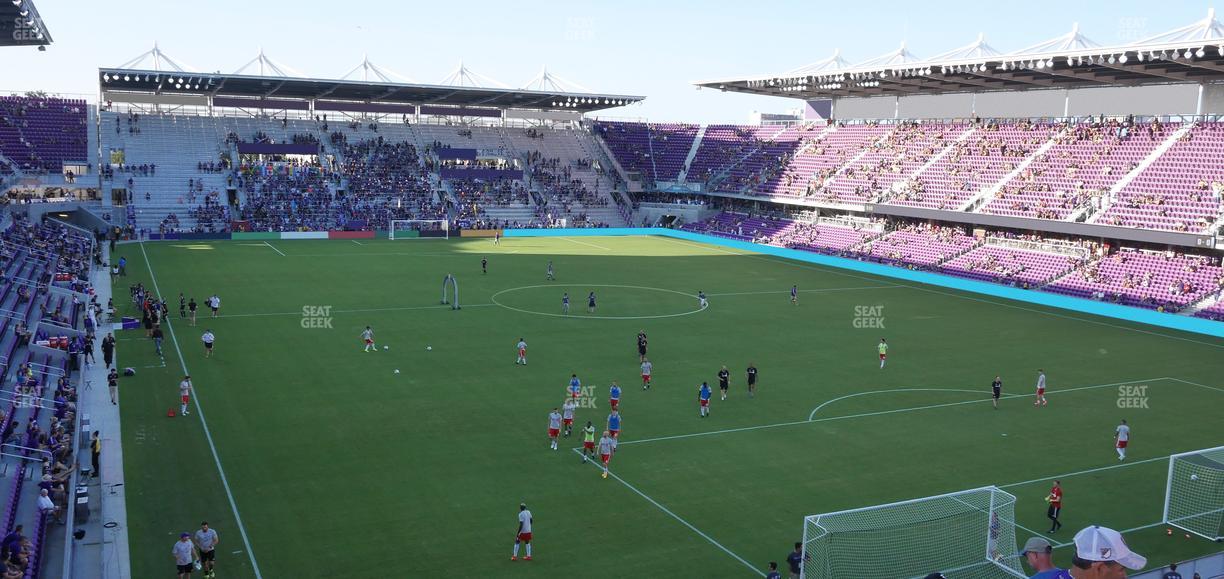 Inter&Co Stadium - Section 107 Seat View