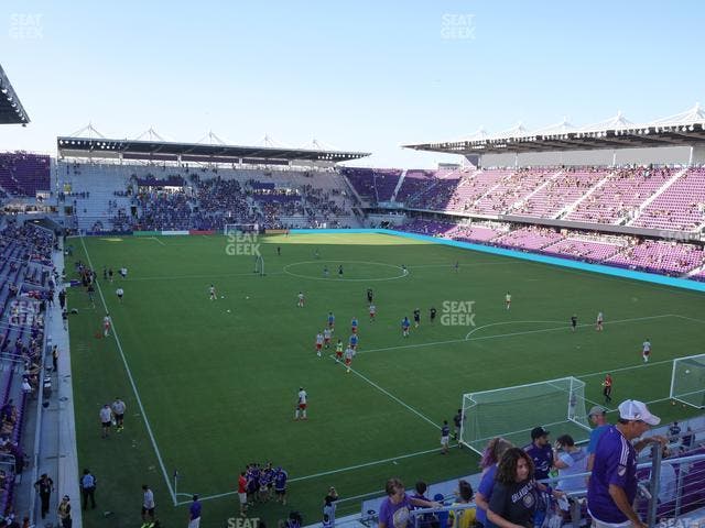 Inter&Co Stadium - Section 107 Seat View