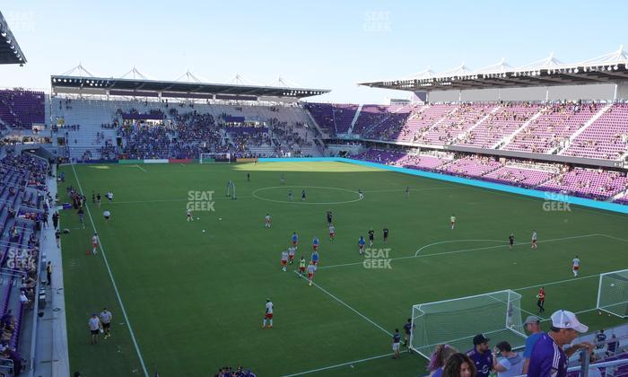 Inter&Co Stadium - Section 107 Seat View