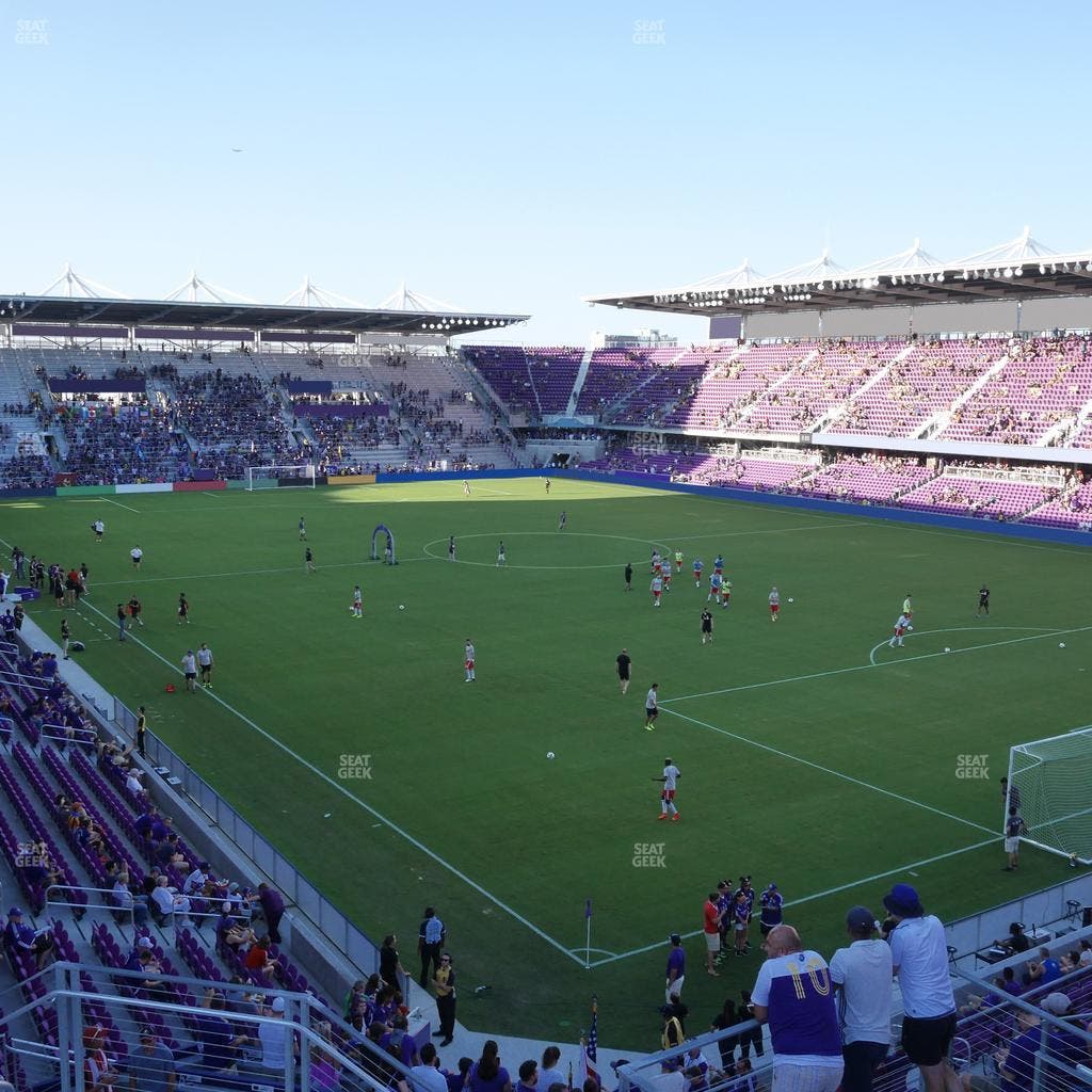 Inter&Co Stadium - Section 108 Seat View