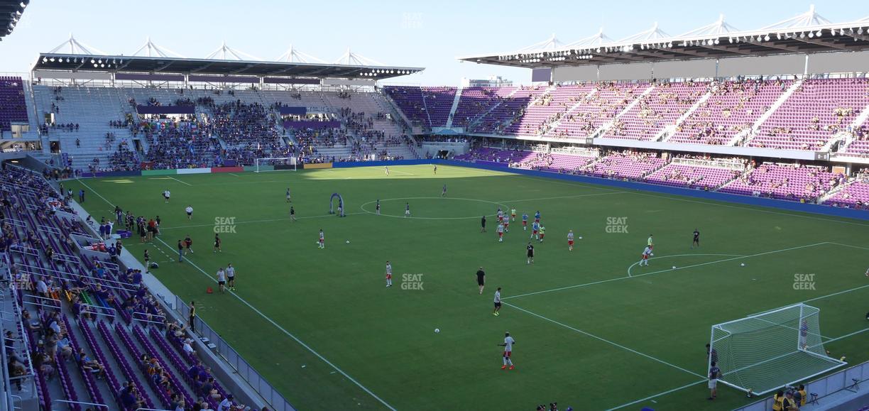 Inter&Co Stadium - Section 108 Seat View