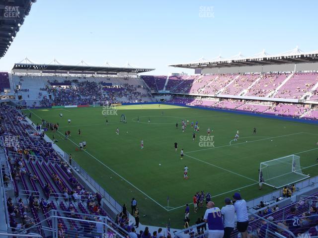 Inter&Co Stadium - Section 108 Seat View
