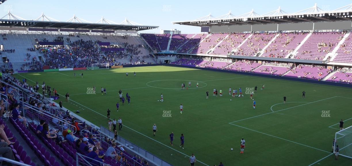 Inter&Co Stadium - Section 109 Seat View