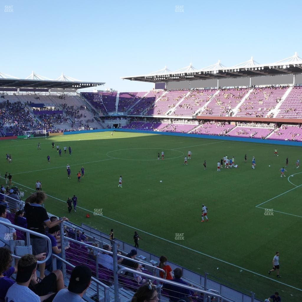 Inter&Co Stadium - Section 110 Seat View