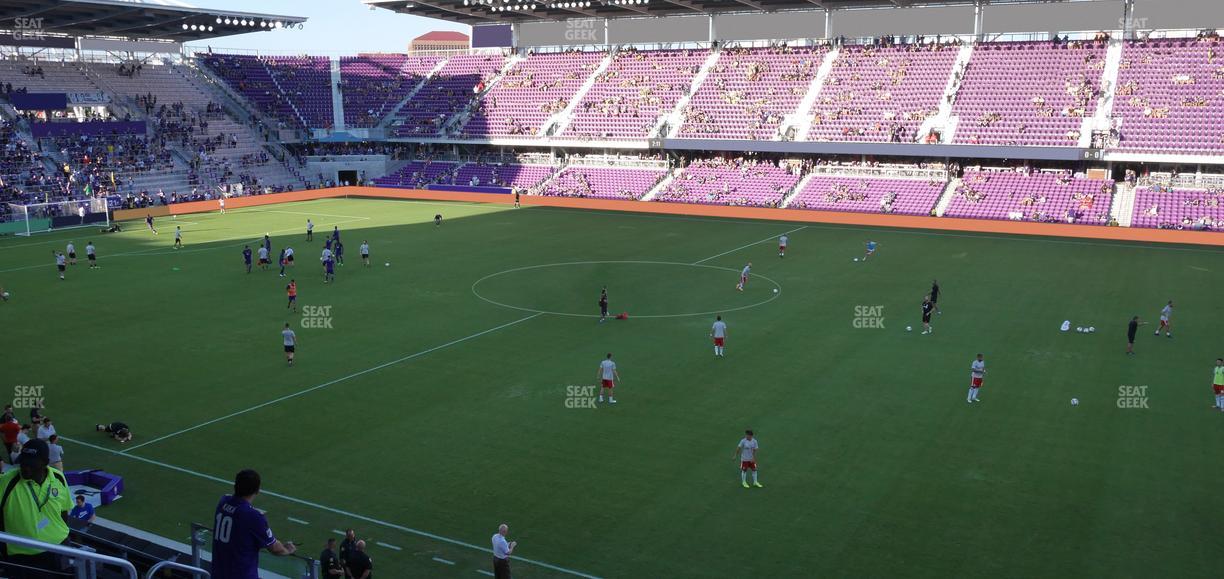 Inter&Co Stadium - Section 112 Seat View