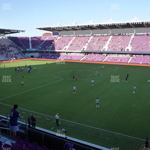 Inter&Co Stadium - Section 112 Seat View