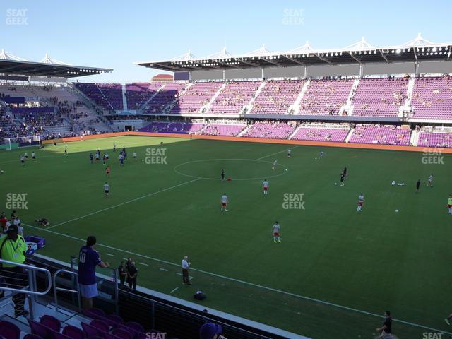 Inter&Co Stadium - Section 112 Seat View