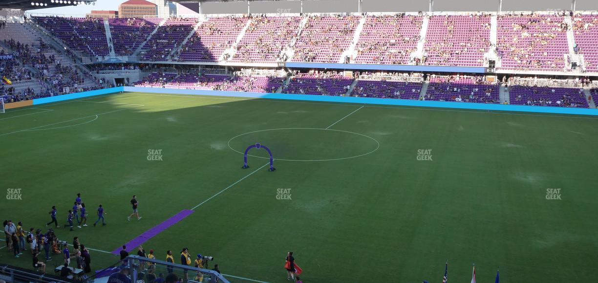 Inter&Co Stadium - Section 113 Seat View