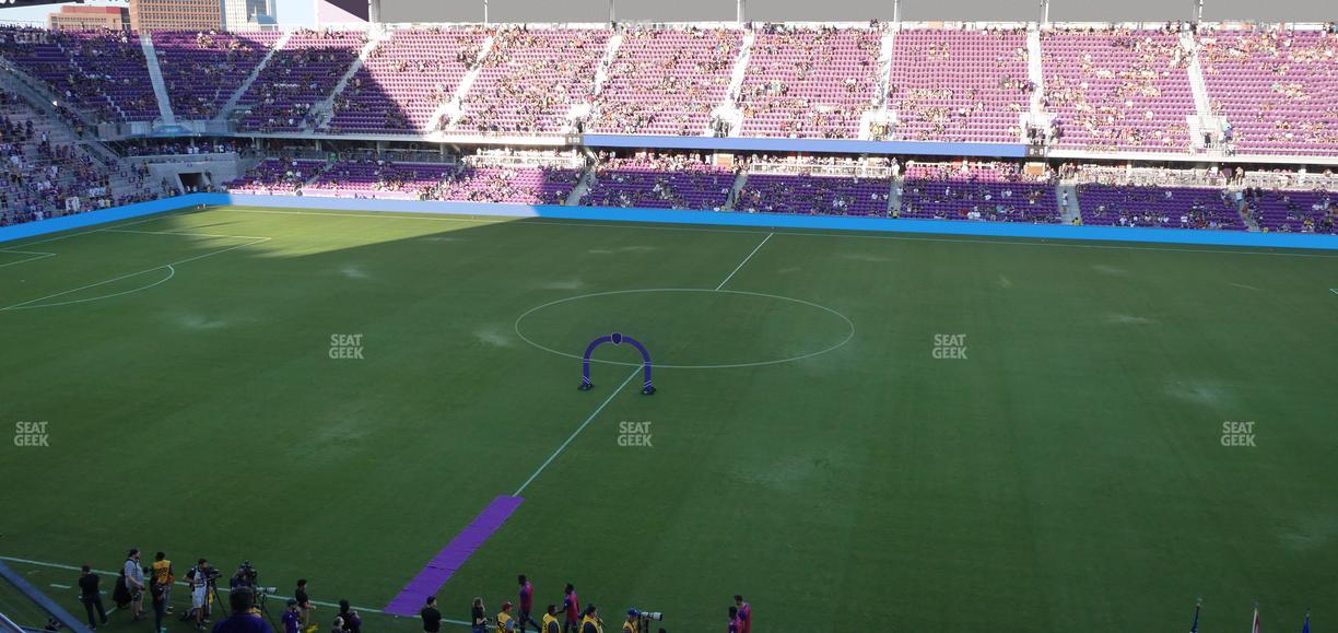 Inter&Co Stadium - Section 114 Seat View