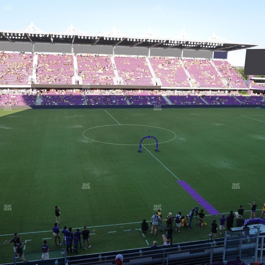 Inter&Co Stadium - Section 116 Seat View