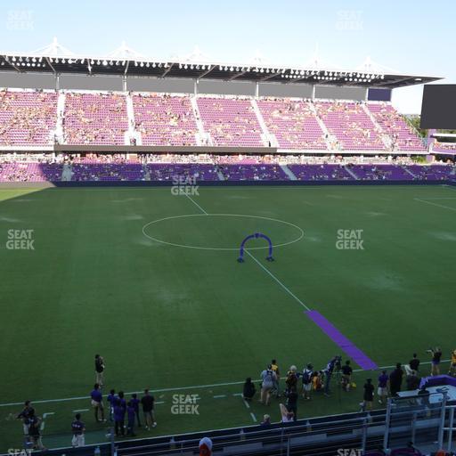 Inter&Co Stadium - Section 116 Seat View