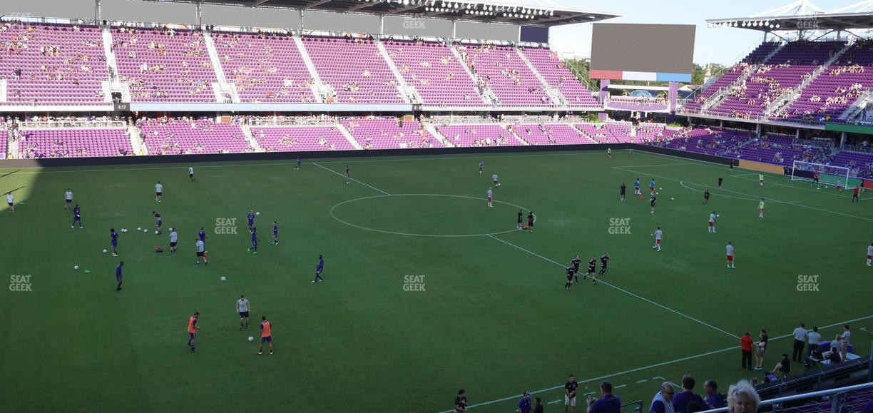 Inter&Co Stadium - Section 118 Seat View