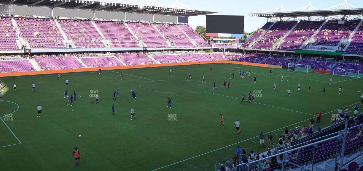 Inter&Co Stadium - Section 119 Seat View