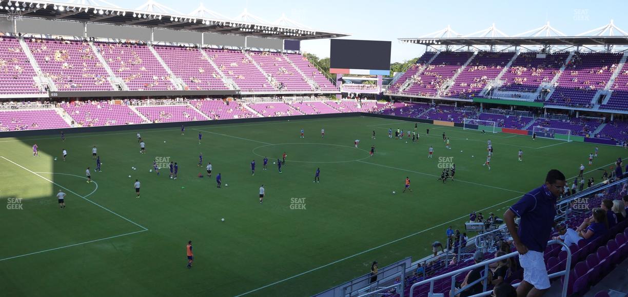 Inter&Co Stadium - Section 120 Seat View