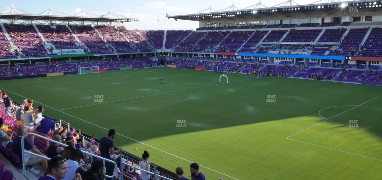 Inter&Co Stadium - Section 130 Seat View