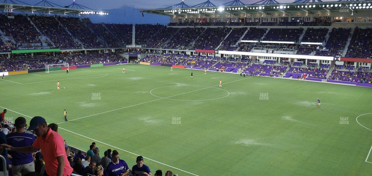 Inter&Co Stadium - Section 131 Seat View