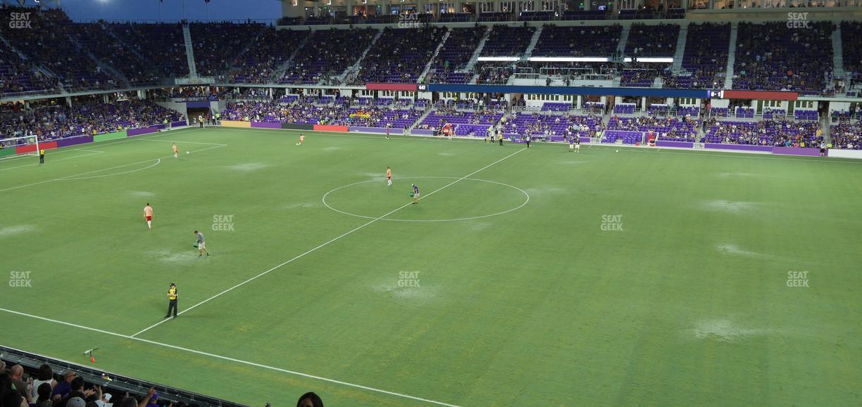 Inter&Co Stadium - Section 132 Seat View