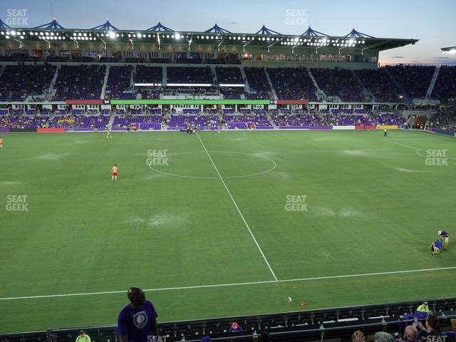 Inter&Co Stadium - Section 134 Seat View