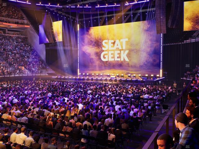 Intuit Dome - Section Bungalow Suite 10 Seat View