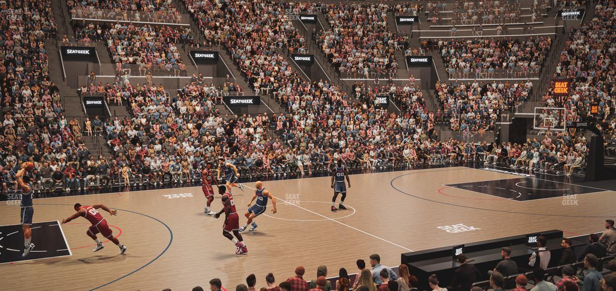 Intuit Dome - Section Bungalow Suite 18 Seat View