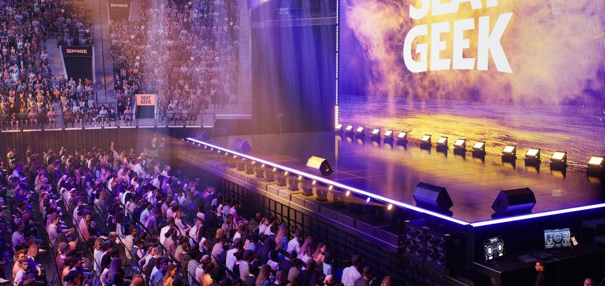 Intuit Dome - Section Bungalow Suite 3 Seat View