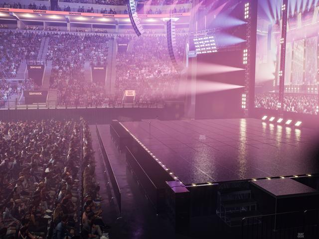 Intuit Dome - Section Bungalow Suite 3 Seat View