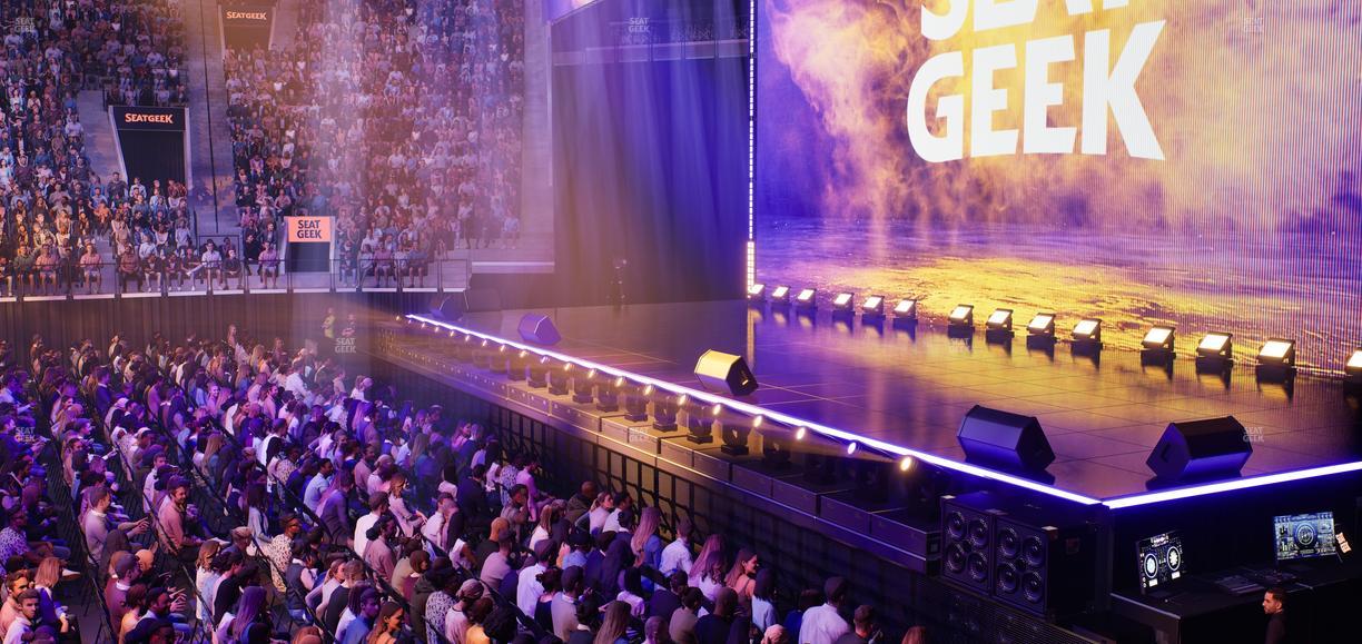 Intuit Dome - Section Bungalow Suite 3 Seat View