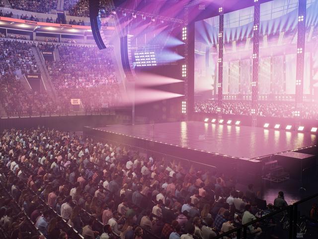 Intuit Dome - Section Bungalow Suite 5 Seat View