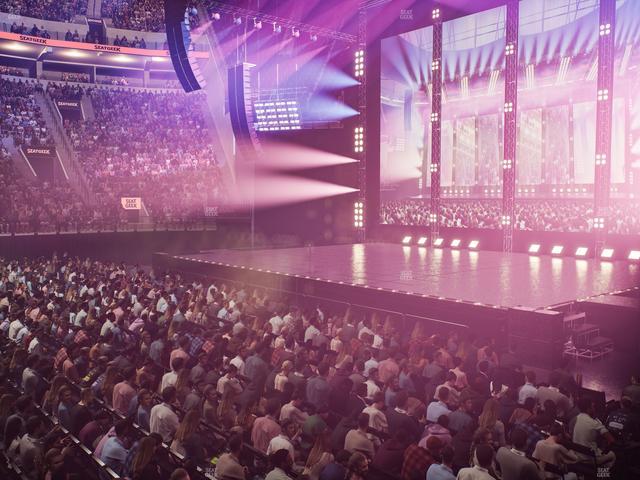 Intuit Dome - Section Bungalow Suite 6 Seat View