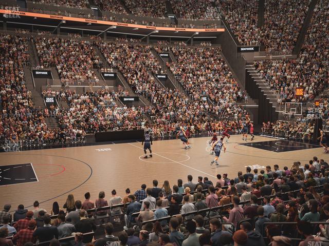 Intuit Dome - Section Bungalow Suite 8 Seat View