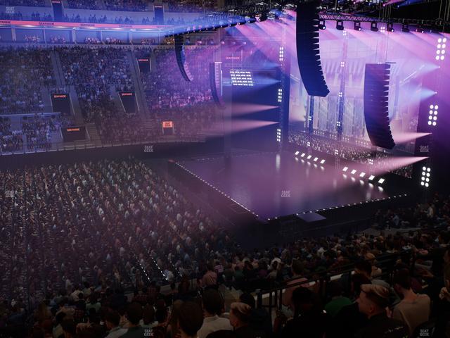 Intuit Dome - Section Club 25 Seat View Intuit Dome - Section Club 25 Seat View