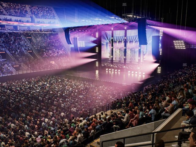 Intuit Dome - Section Club 28 Seat View Intuit Dome - Section Club 28 Seat View