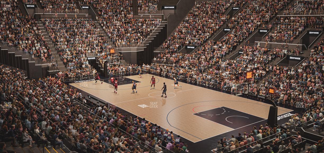 Intuit Dome - Section Club 4 Seat View