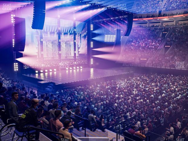 Intuit Dome - Section Club 8 Seat View Intuit Dome - Section Club 8 Seat View