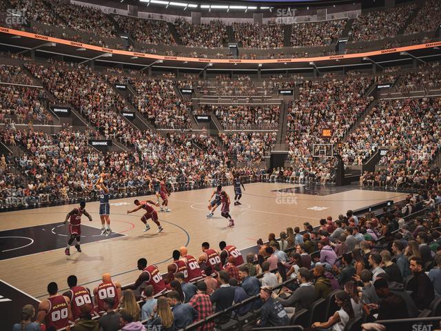 Intuit Dome - Section Floor 12 Seat View